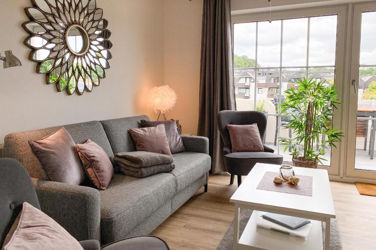 Fewo1846 Strandresidenz Wassersleben - Muschelnest - Stilvolles Studioapartment Mit Balkon 하리슬리 외부 사진