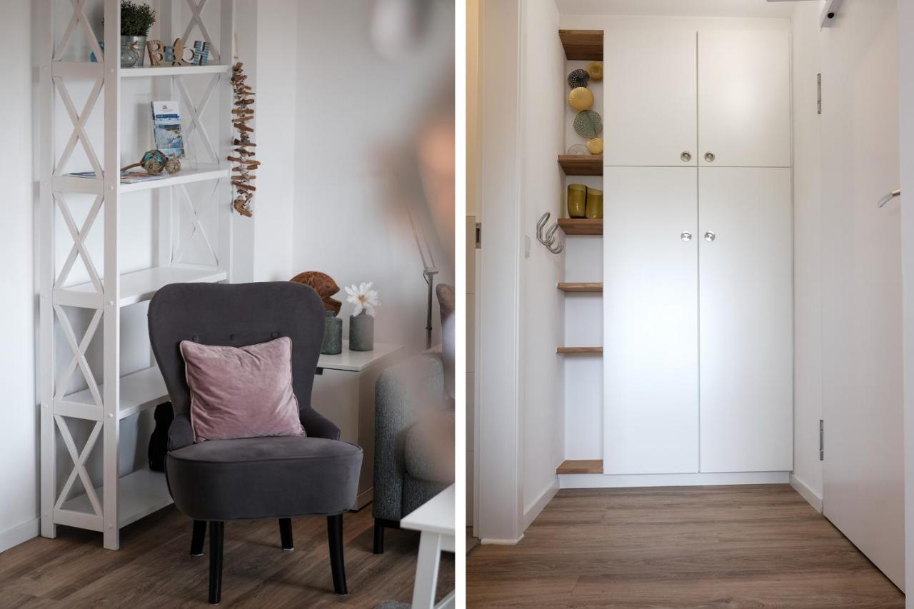 Fewo1846 Strandresidenz Wassersleben - Muschelnest - Stilvolles Studioapartment Mit Balkon 하리슬리 외부 사진
